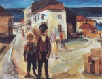 Walter Womaca "Im Hafen von Baltschik" (1956)