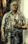 Walter Womacka "Selbstporträt" (1988)