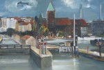 Walter Womacka "Blick auf das Märkische Museum" (1999)