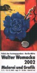 Flyer zur Ausstellung "Walter Womacka Malerei und Grafik" (2002)