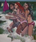 Walter Womacka "Drei Badende" (2008)